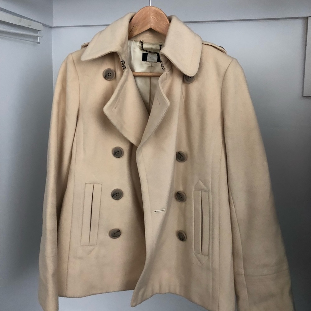 Wool Jcrew coat XS